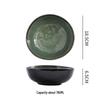 Japanese Style Ceramic Noodle Bowl with Handles