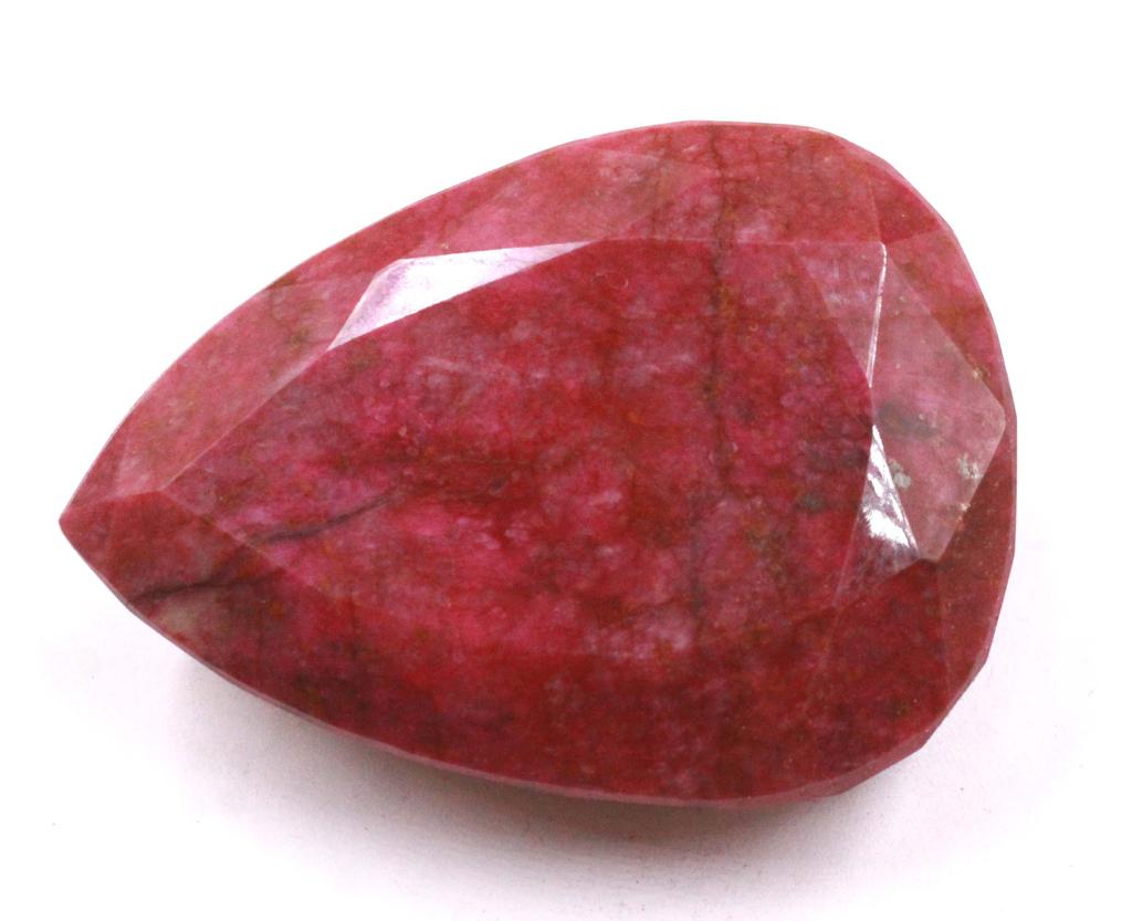 688.15 Carat Wonderful Christmas Day Offer Red Ruby Pear Shape Certified Africa Gemstone SN223