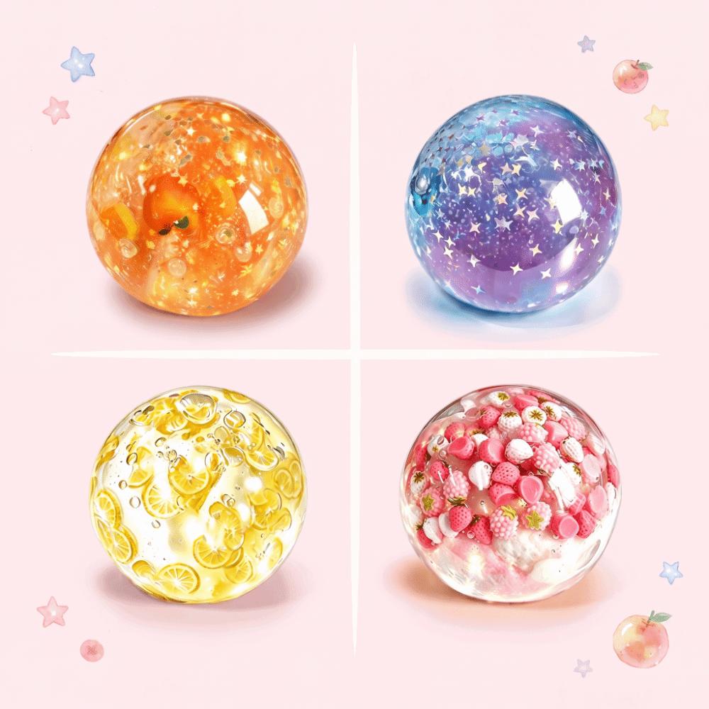 Slow Rebound Squishy Toy Slow Rise Slow Rebound Toy Maltose Handmade Squeeze Ball Boys Girls