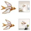 Swallow Wall Hanging Ornament Housewarming Crafts Collection Animal Wall Art