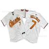 Mens Cotton Basketball Jersey Custom Number 7 Holliday 2 Henderson Baltimore Orioles Style