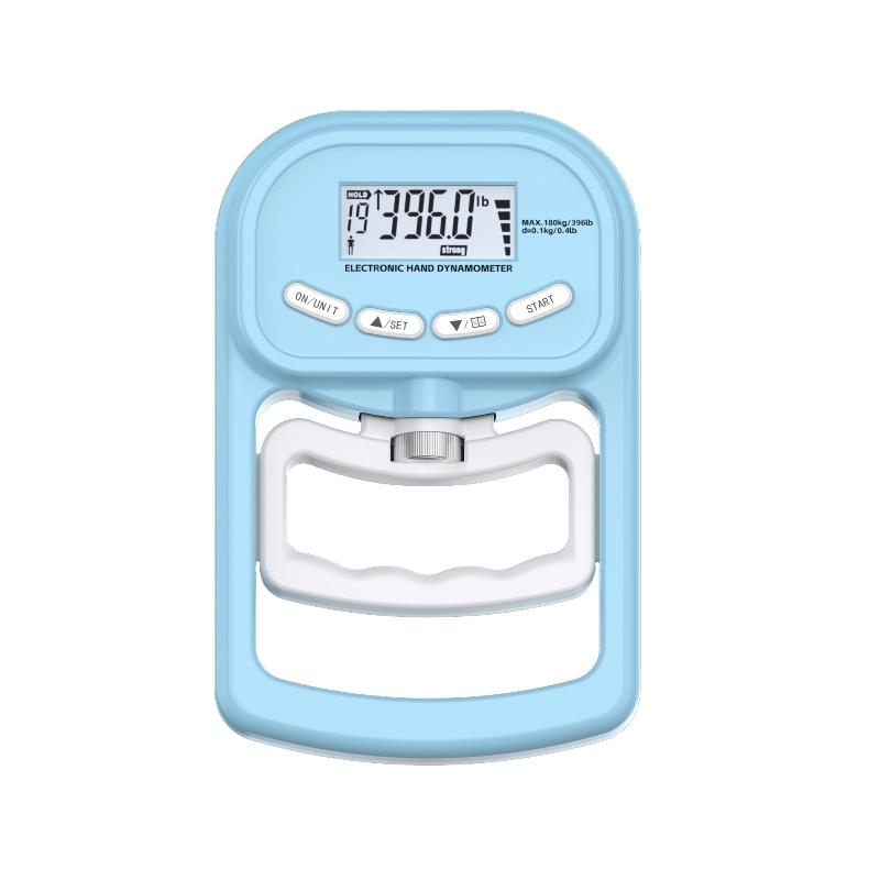 396Lbs/180Kg Digital Hand Grip Strength Tester Adjustable Electronic Grip Dynamometer For Fitness Training