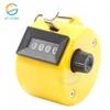 Handheld 4 Digital Tally Counter Mechanical Manual Palm Clicker Number Count Assorted 8 Color Tally Counter Number Count