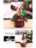 Cartoon Doll & Snowflake Plaid Christmas Tree Ornaments - Children's Holiday Gifts