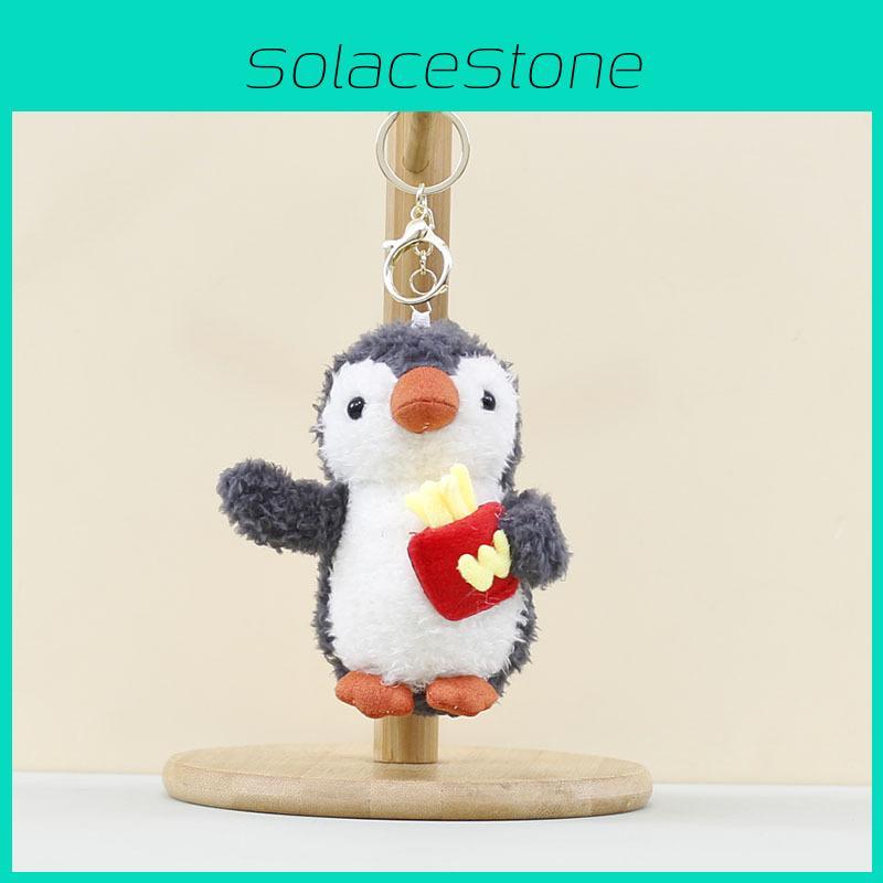 Penguin Plush Keychain Toy With Pp Cotton Filling For Bag Keychain Decoration