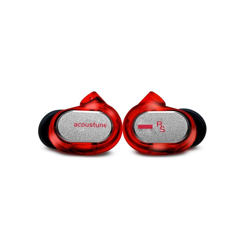 

acoustune Monitor RS ONE Kurenai [High input resistance performance Equipped with Milinx EL driver High sound isolation monitor earphones] ear monitor