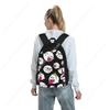 King Boo Swarm Backpacks Bookbag School Bags Cartoon  Rucksack Laptop Rucksack Shoulder Bag