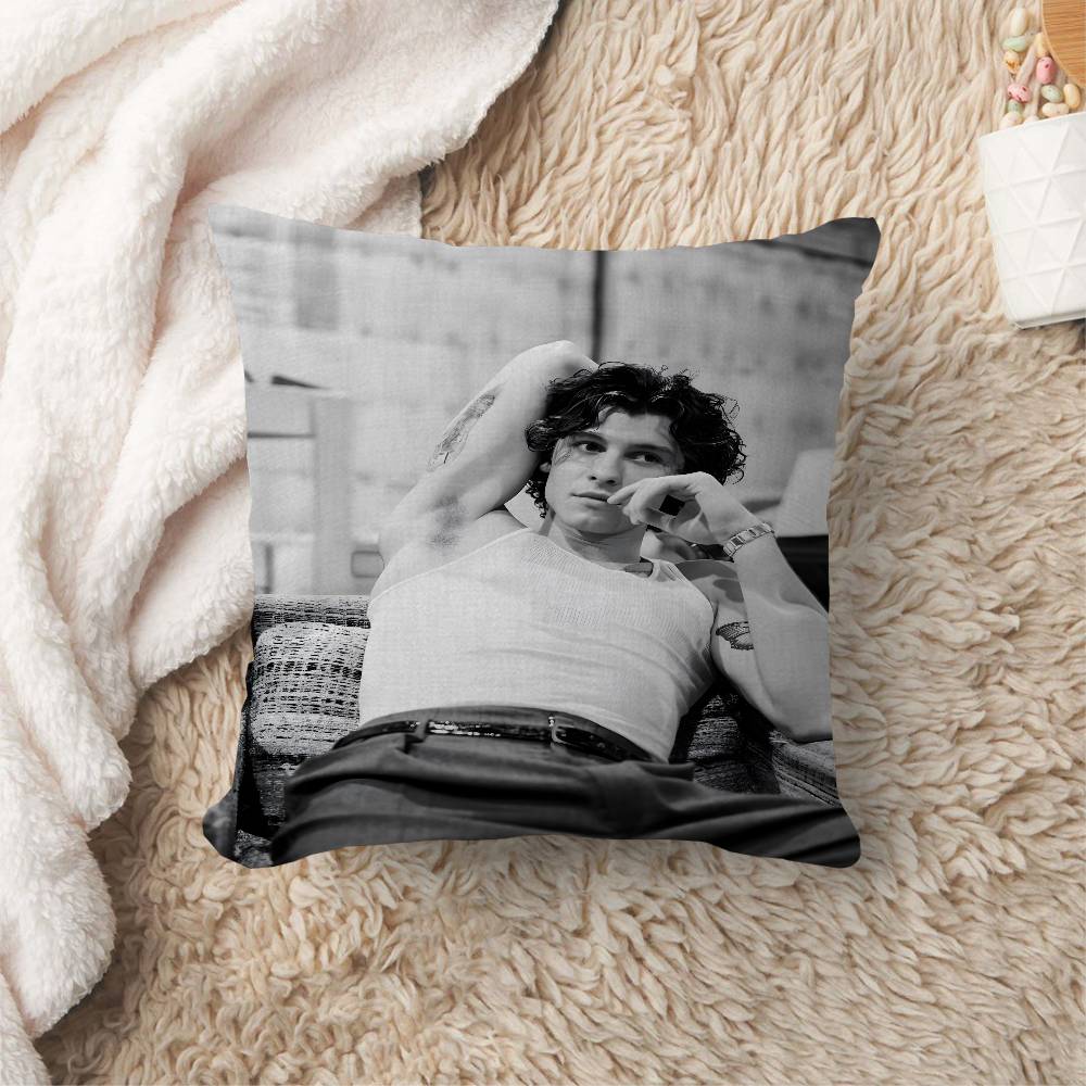 SShawn Mendes PopSinger Cushion Cover Polyester Sofa Cushions Decorative Throw Pillows Home Decoration Pillowcover