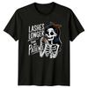 Lashes Longer Than My Patience Skeleton TShirt Funny Sarcastic
