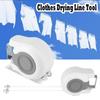 13 Meter Double Line Telescopic Clothesline Rotating Windproof Clothesline
