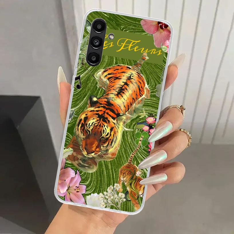 Superior Tiger Pattern Art Phone Case for Samsung Galaxy A17 A16 A37 A26 A36 A57 A56 A15 A25 A35 A55 A14 A24 A34 A54 A13 A23 A33
