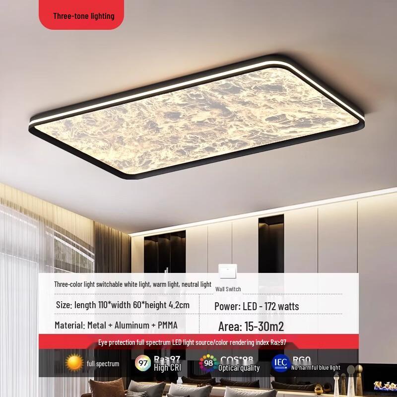 OEING Minimalist Eye-Care LED Ceiling Light