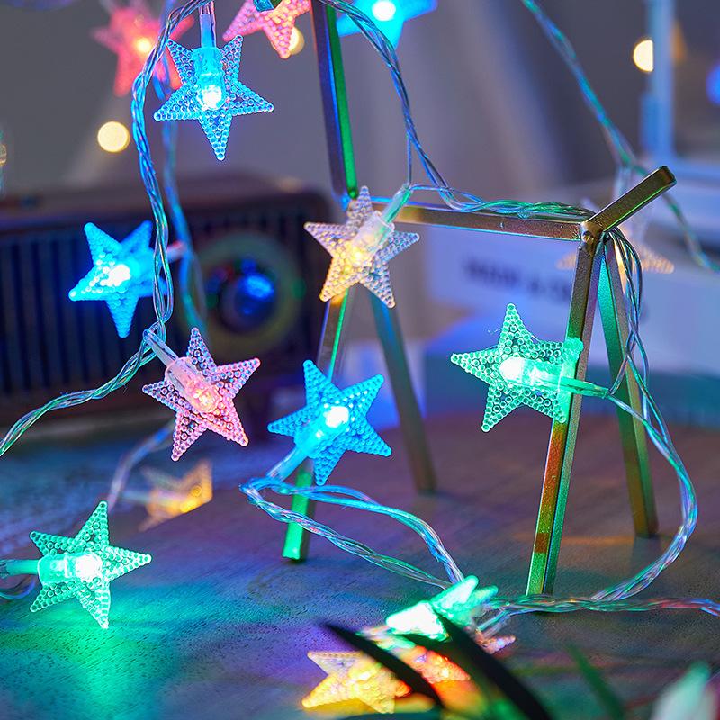 3m LED Snowflake Curtain Lights, Romantic Christmas Curtain String Lights, Fairy String Lights For Home Bedroom Indoor Decor