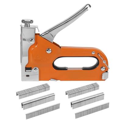 3 in 1 cucitrice sparachiodi graffetta per mobili pesanti per legno, acciaio inossidabile, metallo, carpenteria, strumento manuale per la casa/fai da te