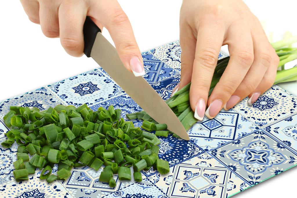 Glass Cutting Board 52X40 Mosaic