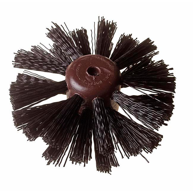 6'' 3 Row Drain Brush Plastic Stock Universal