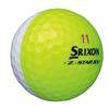 Dunlop Golf Balls SRIXON Z-STAR XV DIVIDE 2023 Model 1 Dozen (12 Pieces) YellowWhite