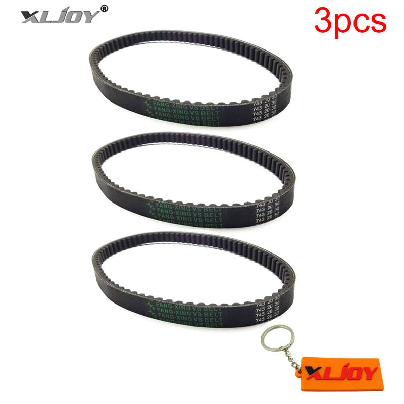 XLJOY 743 20 30 CVT Drive Belt For GY6 125cc 150cc 157QMJ Moped Scooter ATV Quad Go Kart Sunl Taotao Motorcycle Motocross