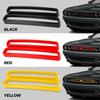 For 2015-2026 Dodge Challenger Black Red Yellow Grille Inserts Cover Trim 2Pcs Front Grill