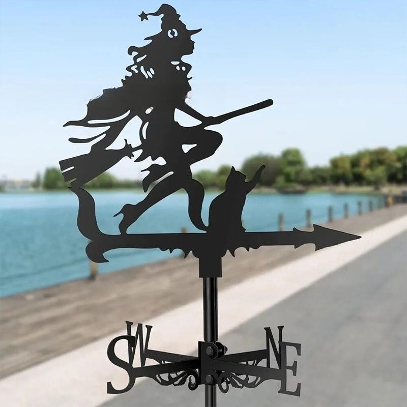 Garden Supplies Stainless Steel Creative Animal Rooster Roof Home Wind Indicator Outdoor Cupola Wind Direction Indicator Field