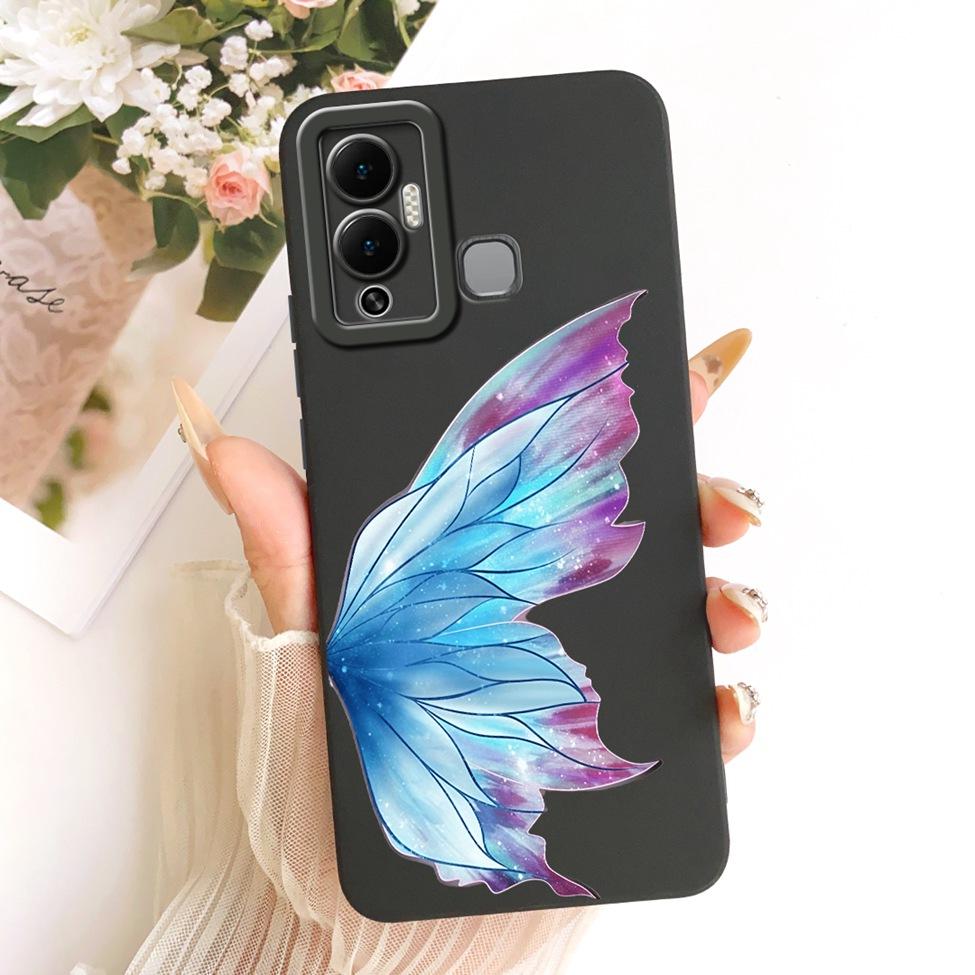 Casing For Infinix Hot 12 Play Cover Fashion Cartoon Cute Funny Painted Silicone Phone Case For Infinix X6816 X6816C