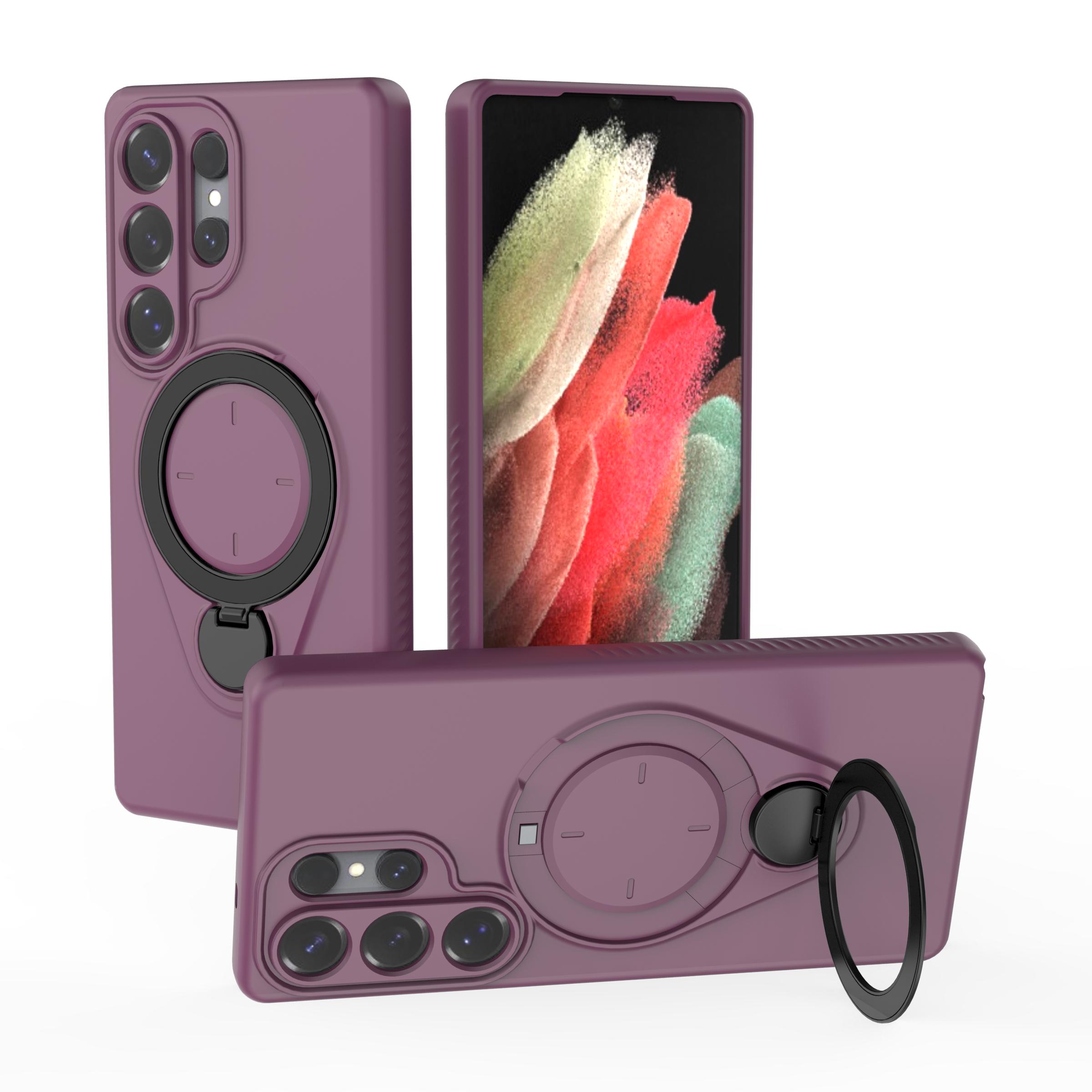 

Magetic Stand For Magsafe Case For Samsung Galaxy S26 S25 S24 S23 Plus Ultra Wireless Charging Protective Military Cover Galaxy S23 Ultra