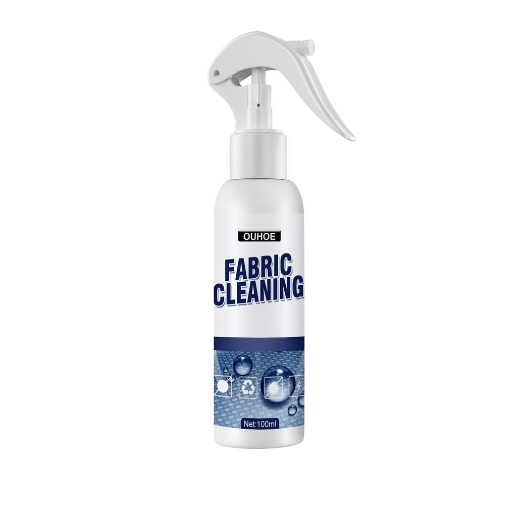 OUHOE Fabric Cleaning Spray Car Cleaning Agent for Interior Ceiling Fabric, Velvet, and Leather Seats Stain Remover
