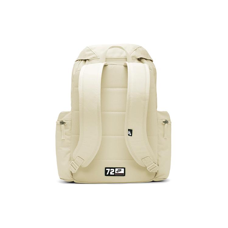 Nike Heritage Polyester Backpack Regular Unisex Light Walnut Brown White