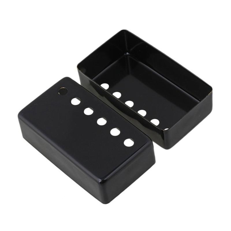 2Pcs Guitar Bass Humbuckers Pickup Covers Set Humbuckers Cover for Neck & Bridge