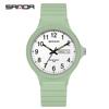 Sanda Unisex Jugend Quartz Prüfungsuhr mit Doppelkalender