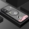 Magnetic Matte Phone Case For iPhone 16 15 Pro 14 13 Pro Max 16e 14 For Magsafe Cartoon Astronaut Pattern Hard Back Cover Fundas