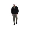 Dri-Fit 24.7 Impossible Soft V-Neck Sweat-Wicking Long Sleeve Knit Top Men Tops Black Dark-Smoke-Grey HQ6949-010