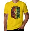 Bob Marley Rasta Lion Art for Reggae Lover T-Shirt funnys Blouse aesthetic clothes new edition mens clothing