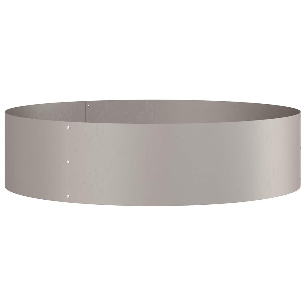 Plant Ring Brown 80 X 80 X 20 Cm Weatherproof Steel