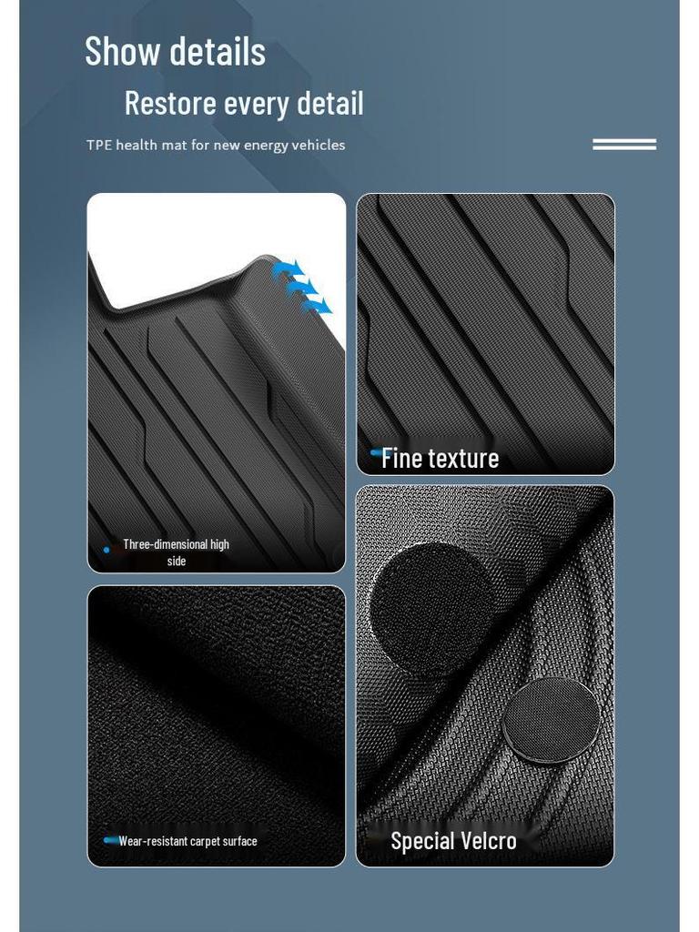 2024 Lynk & Co Z10 Custom TPE Car Floor & Trunk Mats - Eco-Friendly, All-Weather
