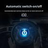 Car HUD Display OBD2 HUD Display GPS Speedometer Auto On/Off Easy Installation Water Temperature Gauge Motor Speed Safety Alarm Head-Up Display