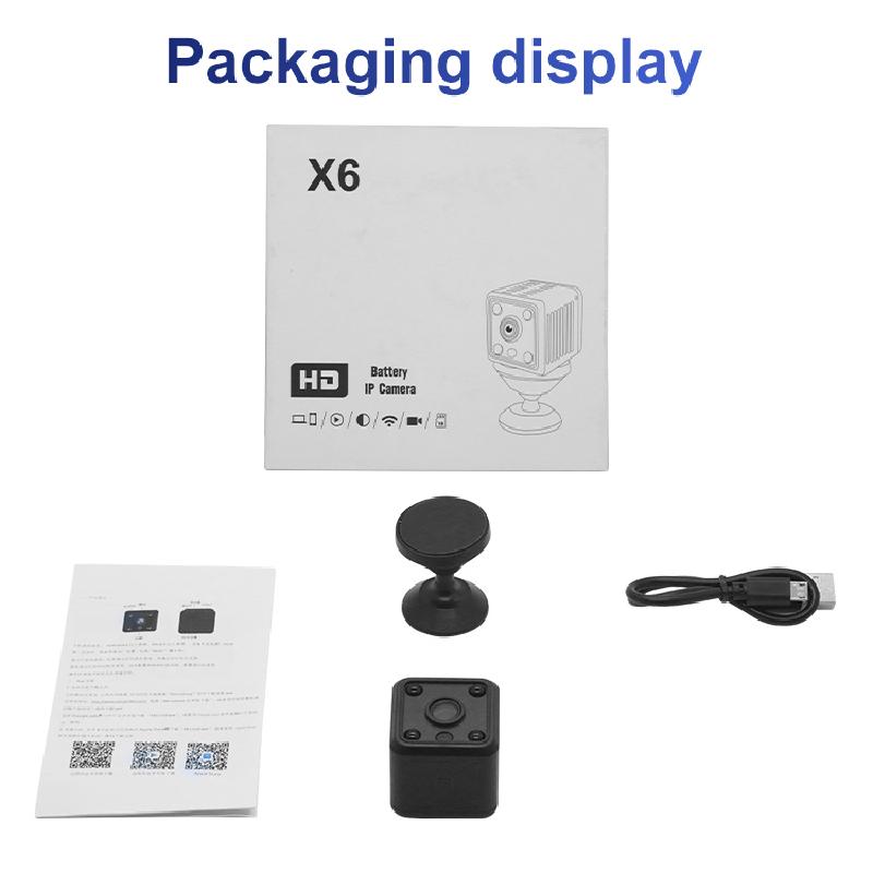 Kamera do monitoringu bezpieczeństwa wysokiej rozdzielczości, Domowa kamera bezprzewodowa WiFi, Wewnętrzna kamera sieciowa z noktowizją na podczerwień