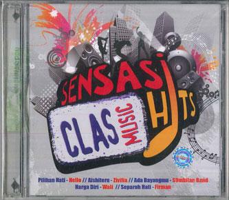 CD VARIOUS - Sensasi Hits Clas MUSIC CDNSIND205 NAGASWARA 2010 Indonesia Rock Used
