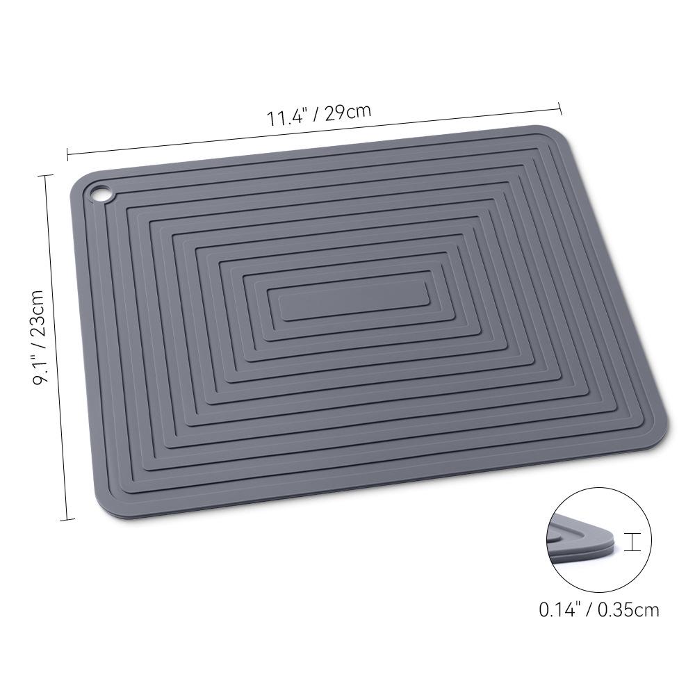 Silikonowa Mata Odporna na Ciepło Antypoślizgowa na Blat Kuchenny