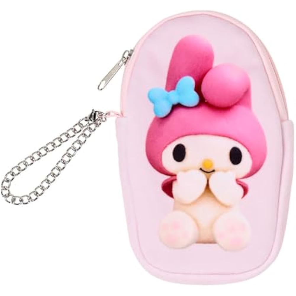 Sanrio (SANRIO) Pass Case (Netflix Original Anime My Melody & Kuromi) My Melody Polyester/PVC/Ste...
