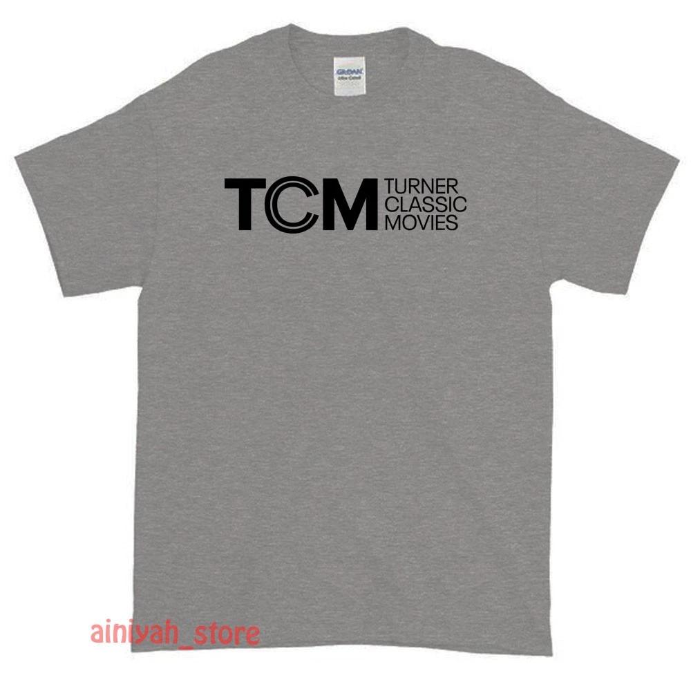 New TCM Turner Classic Movies Logo Men s Funny T shirt USA Size S-XXL XL