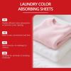 Recyclable Color Team Sheet Ceases Color Migration in Washer Long Permanent Fabric Security for Multiple Colored Laundry