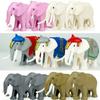 MOC Animal Scene Building Blocks Zoo Elephants Giraffes Chimpanzee Camels Goats Camel Parrots Pigeon Accessories Bricks Toys N09