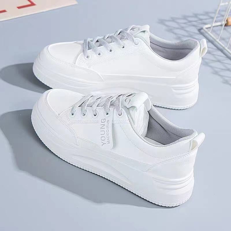 Little white shoes women's 2025 new women's shoes platform summer sports summer thin versatile high-heeled casual shoes shoes