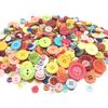 60~660 Stück Bunte Gemischte Harzknöpfe Rundheit DIY Nähzubehör Bekleidungszubehör Material Haushalt Handgemacht TMZ