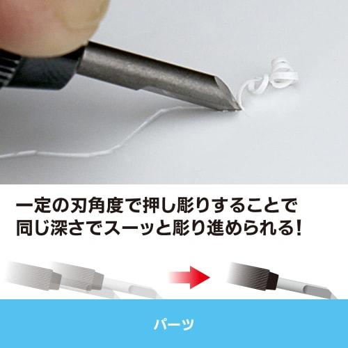 GodHand Bit Blade Triangular Knife Set of 4 (GH-BBS-05-90) Hobby Tools