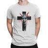 Fans Men's T Shirts T-The Exorcist Vintage Tee Shirt Short Sleeve Round Neck T-Shirts 100% Cotton Unique Clothing
