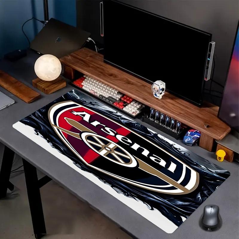 Arsenal F.C Print Muismat, Antislip Bureau Toetsenbordmat, voor PC Laptop Gaming Werken Dagelijks Gebruik, Koel Festival Verrassingscadeau