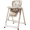 Compact Multi-Functional Baby High Chair: Recline, Fold, and Rock - Portable 2-in-1 Eating and Relaxing Chair for Infants