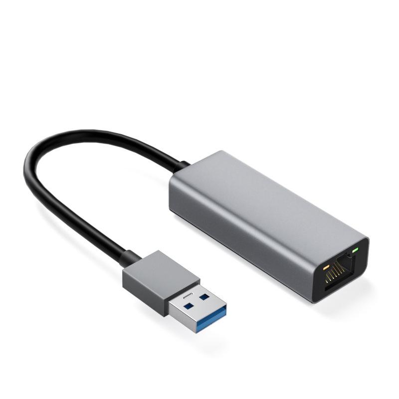 USB-C to Ethernet Gigabit Converter - Driver-Free Network Adapter for Laptops & Phones